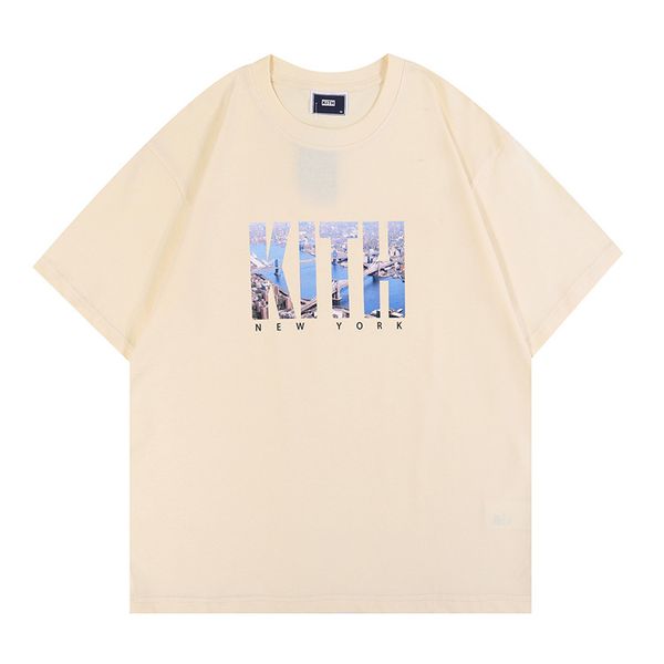 

kith tom and jerry t-shirt designer men women casual short sleeves sesame street tee vintage fashion clothes tees outwear tee oversize man, White;black
