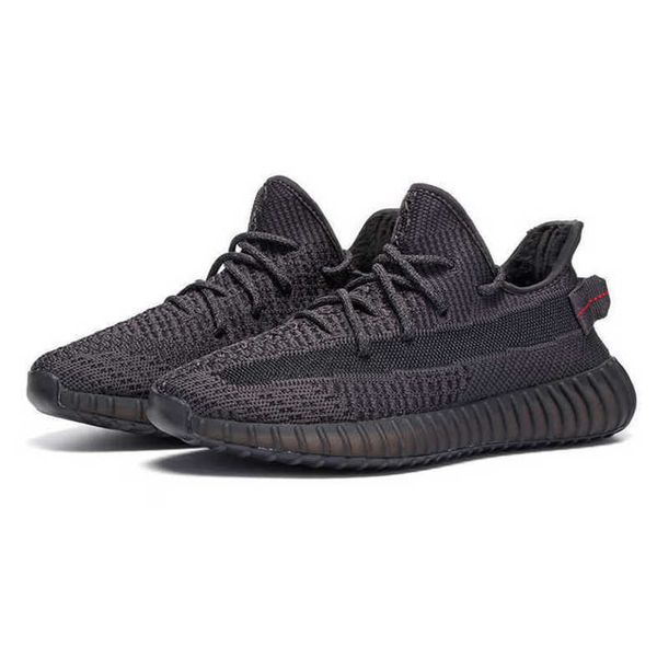 

2022 v2 shoes d static 3m reflective soccer football basketball gypsophila running shoes beluga 2.0 sesame butter yellow cream zebra mens wo, Black
