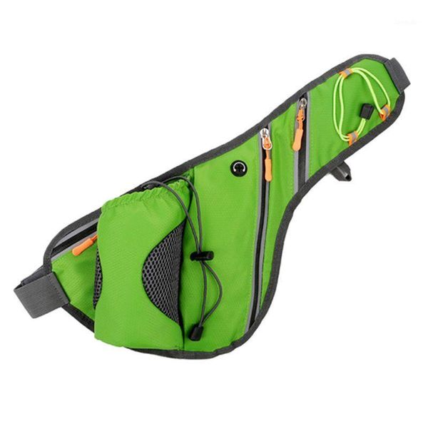 

outdoor bags sports mobile phone large capacity waist pack with bottle holder texture bum bag1