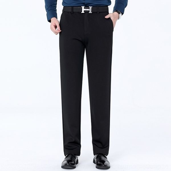 

eg9fh тавра людей вскользь прямые брюки брюки осень и зима новый потерять среднего возраста 2020 случайные деловые профессиональные брюки му, Blue