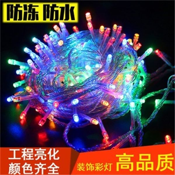 

outdoor waterproof led flashing string stars, christmas decorations, tree lights, neon lights