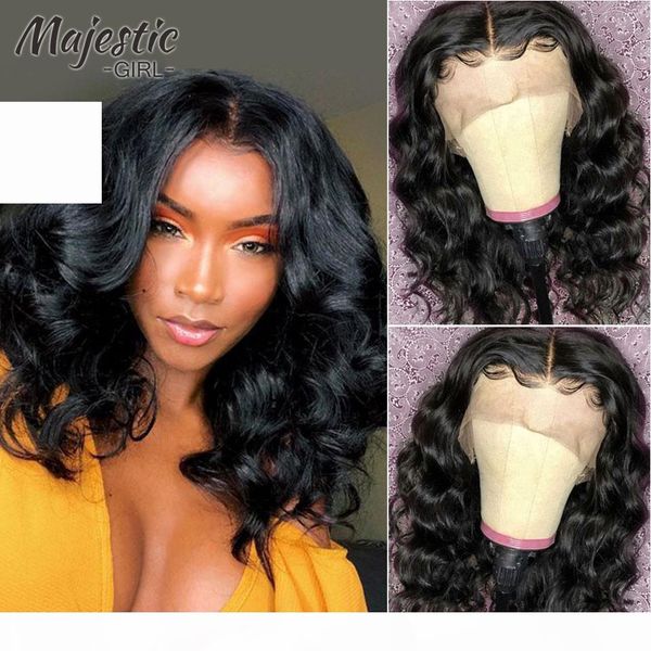 

curly lace front wigs with baby hair brazilian remy hair natural wave short bob wigs for black women pre-plucked with baby hair