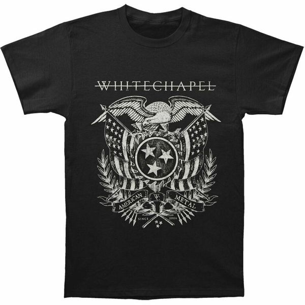 

whitechapel mens anthem t-shirt small black sport hooded sweatshirt hoodie