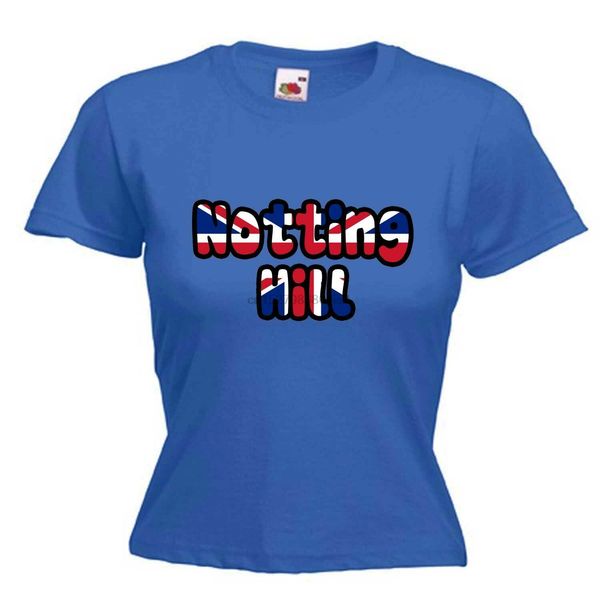 

notting hill london uk womens ladies lady fit t shirt(1) sport hooded sweatshirt hoodie