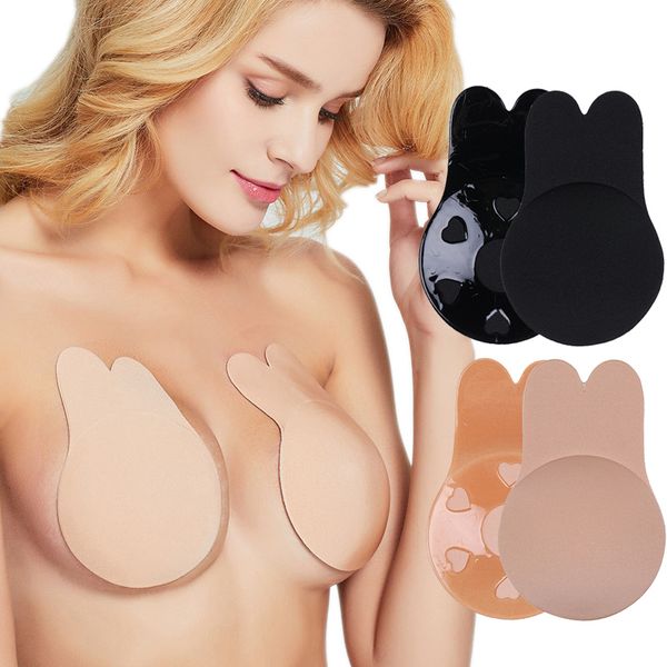 

reusable silicone nipple covers stickers breast lift boob tape push up adhesive chest pasties patch breast shields 2pcs/pair