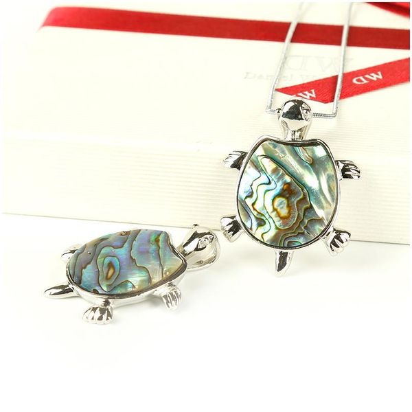 

1pc fashion natural shell sea turtle pendant crystal rock gemstones decoration meditation trend jewelry pendant jllmyp, Black