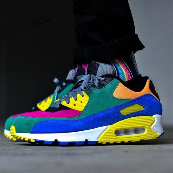 

90s viotech sports sneakers casual outdoor trainers eur36-45 for women men fashion rainbow running shoes