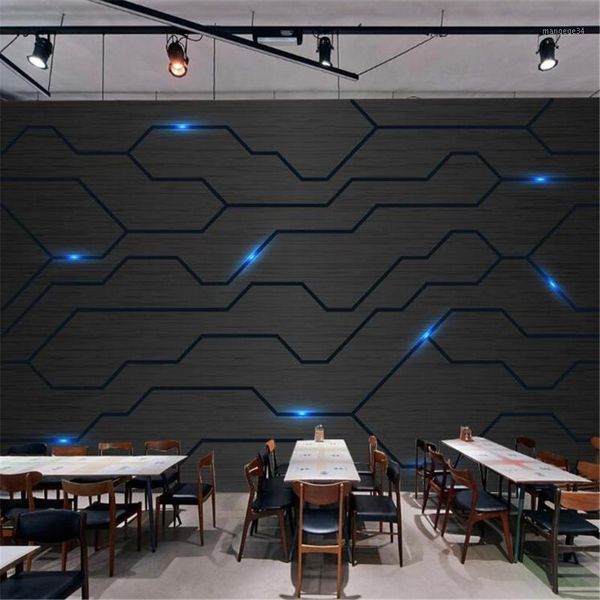 

milofi custom large 3d wallpaper mural modern technology sense circuit diagram tooling background wallpaper mural1