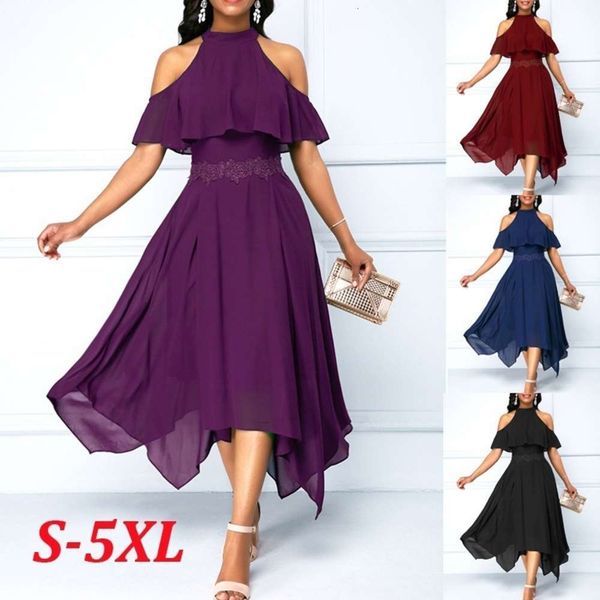 

hanging off shoulder irregular drs neck four colors and eight siz in 2019, Black;gray