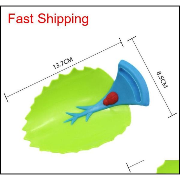 

1 pcs faucet extender leaf design faucet extender kids children hand wash tap water guide tool bathroom qylcfm dh_seller2010