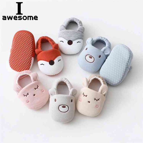 

newborn cartoons baby socks shoes boy girl star toddler first walkers booties cotton comfort soft anti-slip warm infant