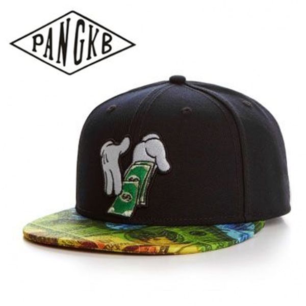 

pangkb brand rainmaker cap hip hop headwear give me dollars snapback hat for men women outdoor casual sun baseball cap 201019, Blue;gray