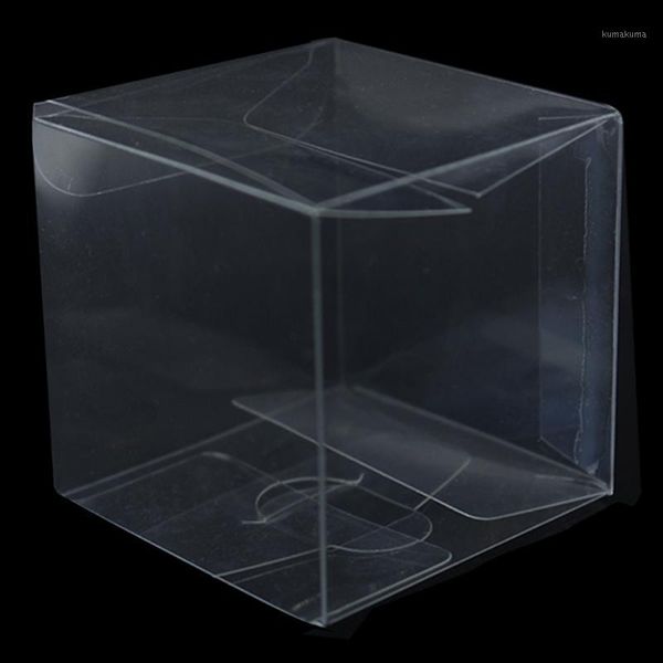 

retail wedding favor gift storage clear pvc plastic boxes for candy chocolate birthday party small craft cosmetics packing box1