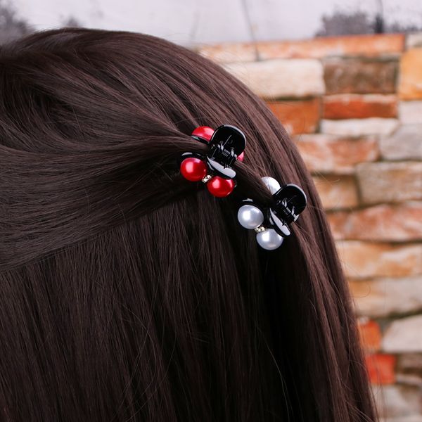 

headdress bangs pan hair small grab clip medium ball head back spoon pearl hairpin