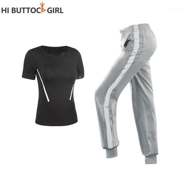 

2piece set yoga suit women sportswear workout suit fitness clothes women solid color fitness jumpsuit long sleeve running sports1, White;red