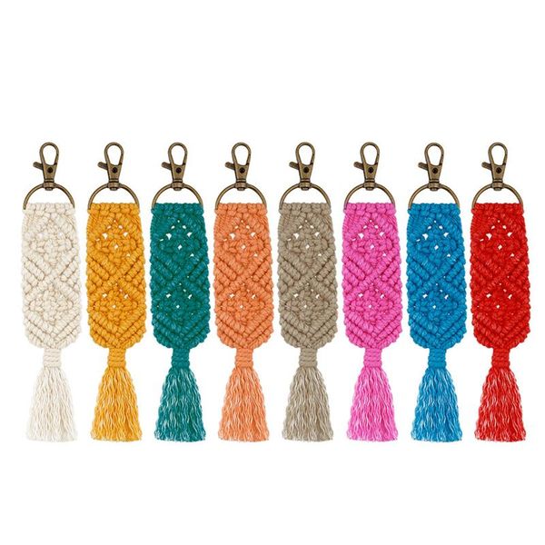 

1pcs new creative braided tassel pendant diy jewelry garments bag decorative accessories key chain pendant craft cotton tassels h jllvxe