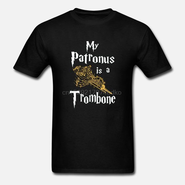 

моя patronus является тромбон балахона дизайнеров футболка толстовки