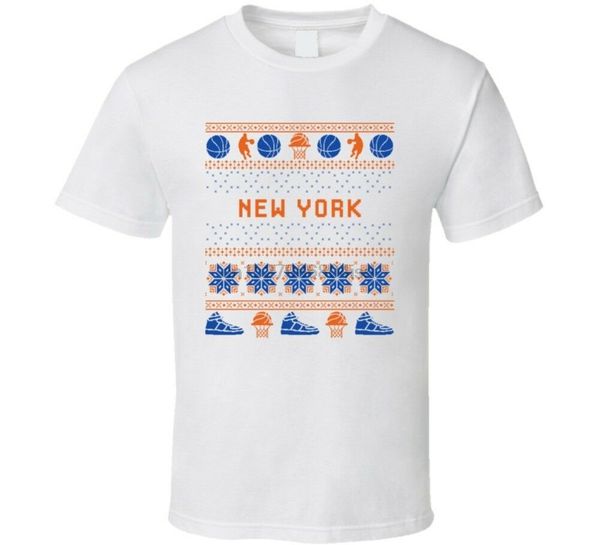 

new york basketball ugly sweater 8bbit pixel art t shirt sport hooded sweatshirt hoodie