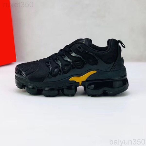 

children 2020 new shoes kids running shoes boy& girl toddler youth trainer cushion surface breathable sports tn sneakers gtt6c, Black