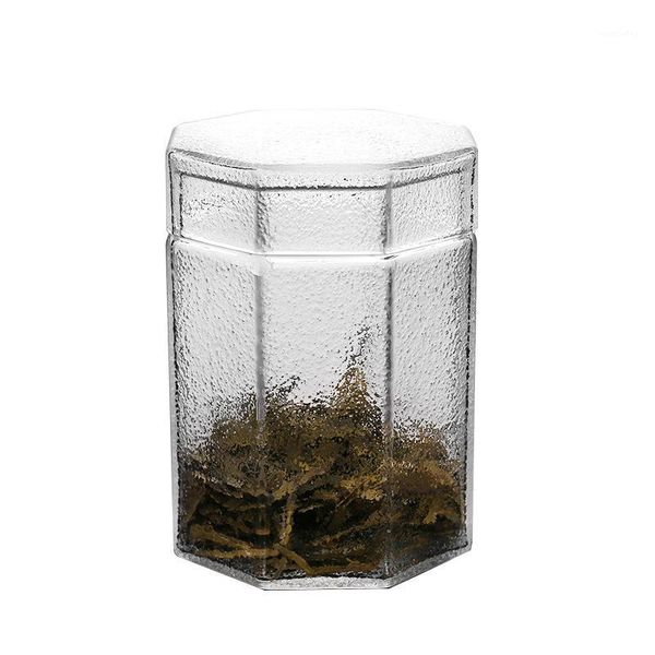 

storage bottles & jars japanese hammer glass household tank container kitchen1
