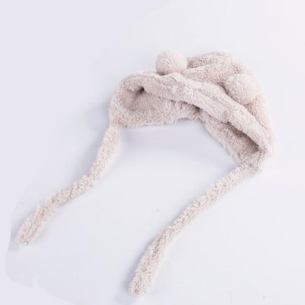 

caps & hats born baby girl boy winter warm hat toddler beanie lovely bear ear plush cap 6-36m, Yellow