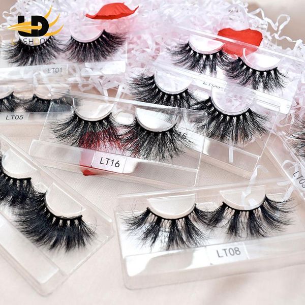 

selling super fluffy eyelashes 5d 25mm mink lashes wholesale