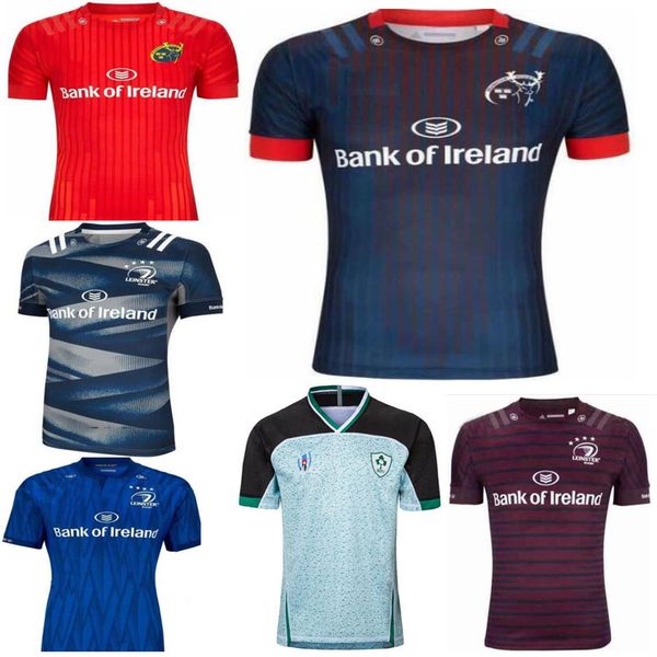 

2019 2020 2021 new ireland rugby jerseys t shirts home away rugby league jersey 20 21 shirts size s-3xl, Black;gray