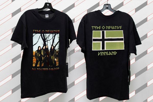 

rare new vintage type o negative vinnland new reprint tshirt usa size sport hooded sweatshirt hoodie