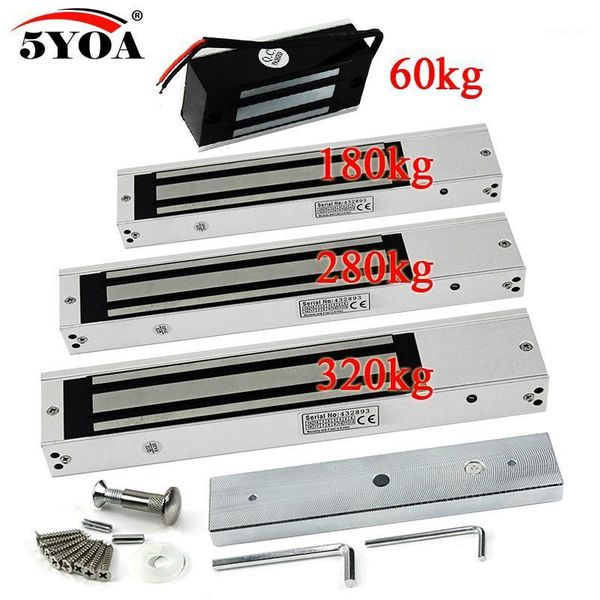 

electronic door lock electric magnetic lock gate opener suction holding force electromagnetic for access control system various1