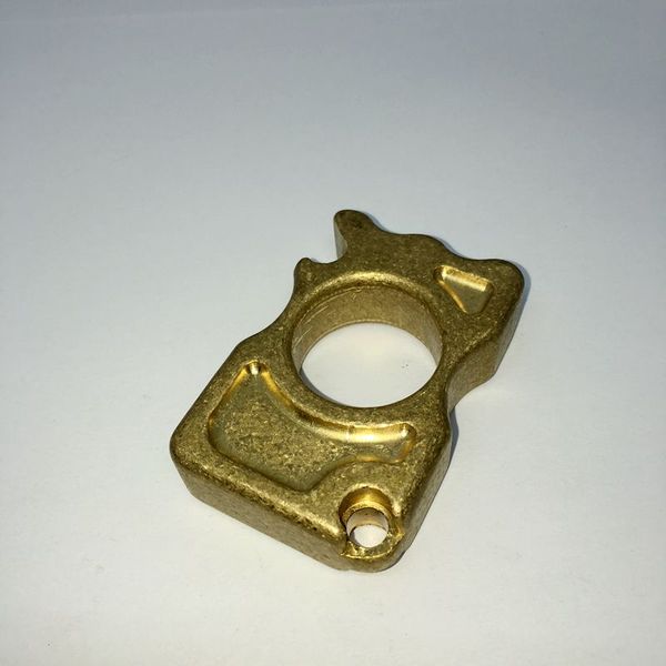

new solid brass botter opener outdoor multi-function tool key chain ring dusters fist tractical survival edc tool