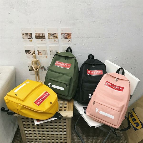 

Canvas Cloth Anti-theft Day pack Casual Travel Women's Backpack Girls Bagpack Bags For Women new 2021