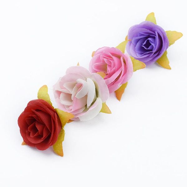 

10 craftsmanship artificial flowers home decoration accessories diy garland christmas candy box wedding brooch vase bbyvks lipper
