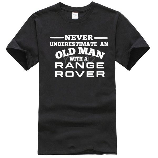 

range rover never underestimate an old man mens t-shirt sport hooded sweatshirt hoodie