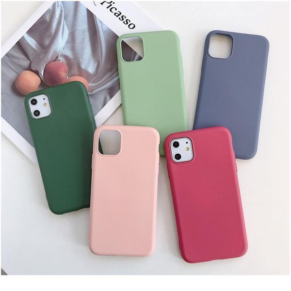 

original liquid sile phone case for iphone 11 pro xr xs x max 6 6s 7 8 plus se2 soft rubb sqczni