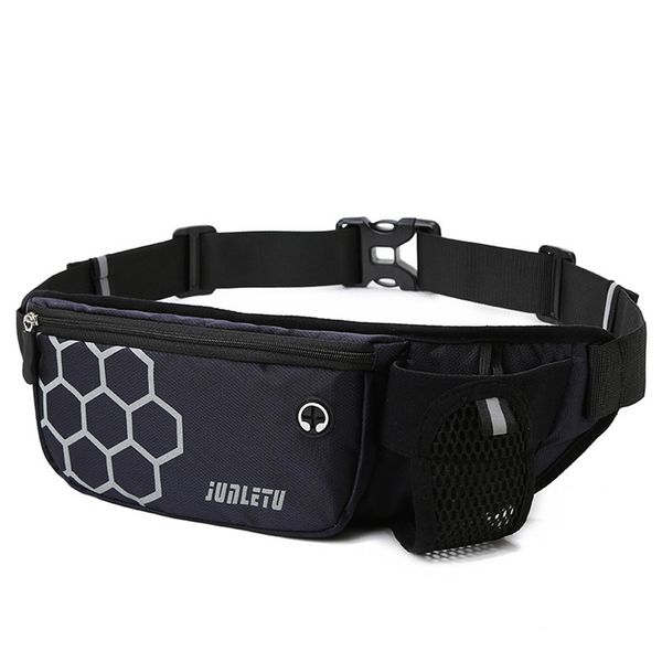 

multifunctional bum reflective running waist belt hip crossbody pack mobile phone holder sports bag