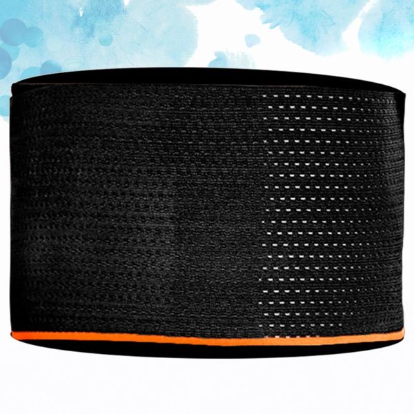 

waist support 1pc sports belt pressure breathable elastic for yoga, Black;gray