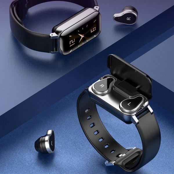 

t89pro smart watch for men and women, sports, waterproof, with bluetooth, heart rate control, hd headset