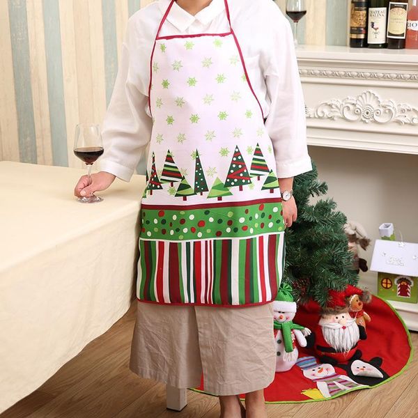 

aprons christmas apron bell skirt deer home women cooking funny decoration decors1