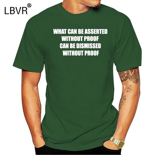 

new o-neck what can be asserted - atheism atheist scientist themed men's t-shirt tee shirt clothing sport hooded sweatshirt hoodie