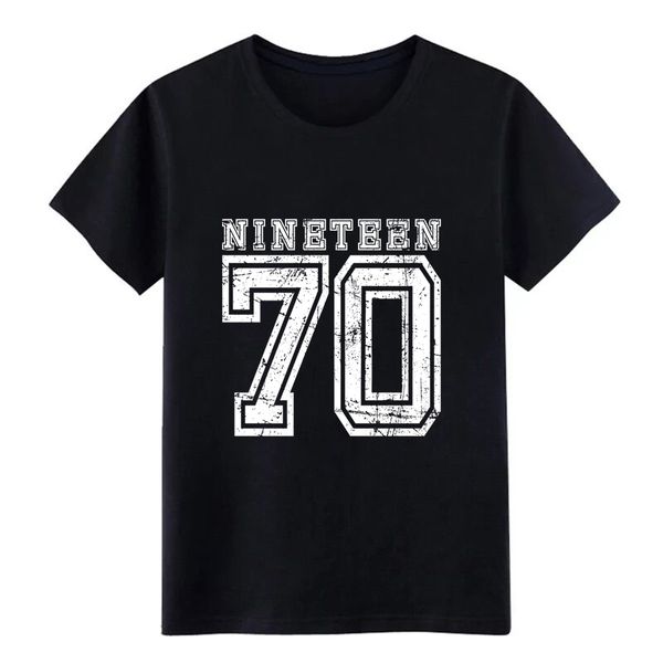 

men's nineteen 1970 t shirt customize tee shirt s-3xl pattern loose breathable summer outfit shirt sport hooded sweatshirt hoodie