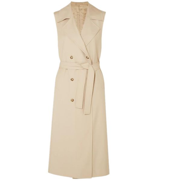 

new spring autumn long waistcoat coat women ladies elegant double breasted fashion sleeveless vest jackets casual, Black;white