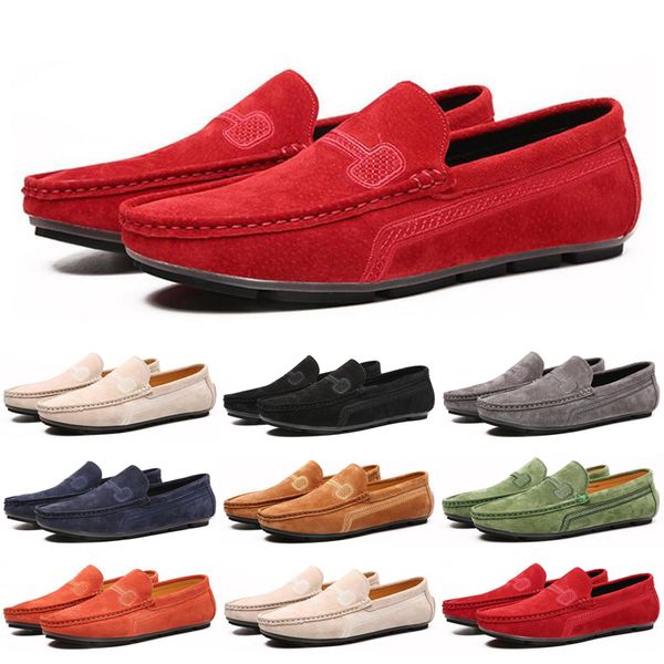 

2020 luxury espadrilles men casual shoes black loafers flat slip on fashion mens trainers sneakers size 40-47