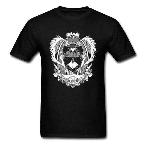 

sport retro geisha skull men t-shirt 2018 hip hop fashion short sleeve tee shirts for men cool 3d printing novelty skull tshirt