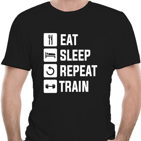 

eat sleep train repeat crossfit t shirt gym sport workout body building t shirt summer short 9920a sport hooded sweatshirt hoodie