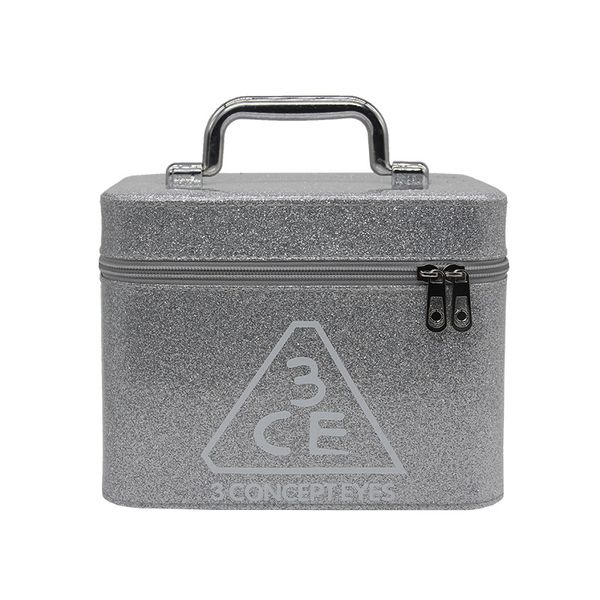 

selling crystal cosmetic case portable pu bag storage box wholesale customizable m180252