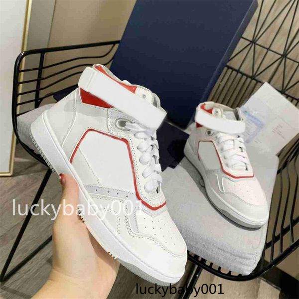 

2021 new arrival mens womens casual shoes fashion b27 high low sneaker casual shoes size 35-44, Black;red