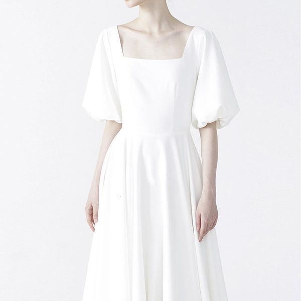 

2021 new collar square buffers tes from wedding dressed novia uncb, Blue;red