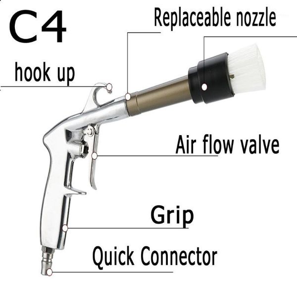 

car interior cleaning and dust cleaning gun, high pressure car wash, blow gun and dust removal gun.1