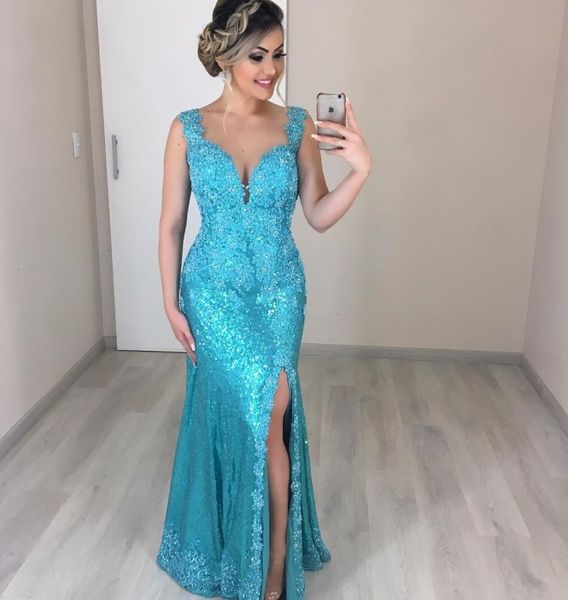 

prom evening party formal elegant dress, Black