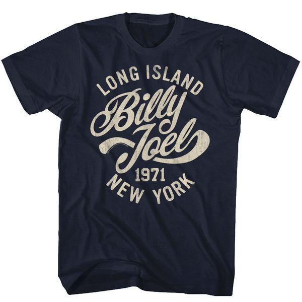 

billy joel mens 1971 long island sizes sm 5xl nwt 100% navy cotton quality 2020 new brand men's hoodie designers t shirts sweatshirt